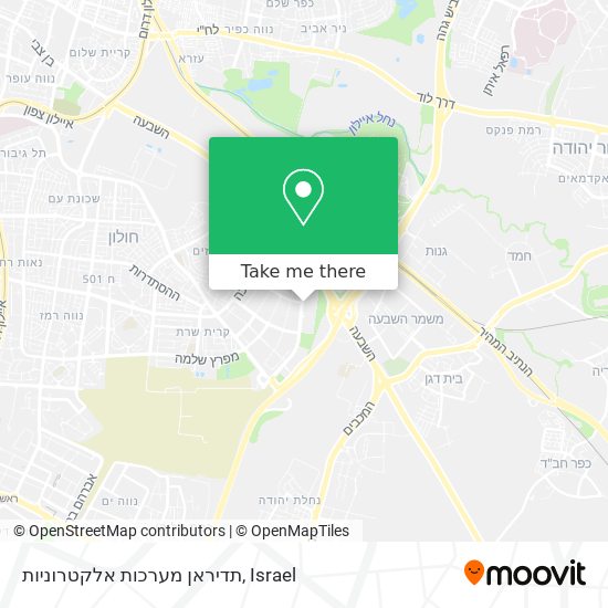 Карта תדיראן מערכות אלקטרוניות