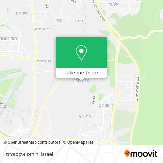 ריהוט אקספרס map