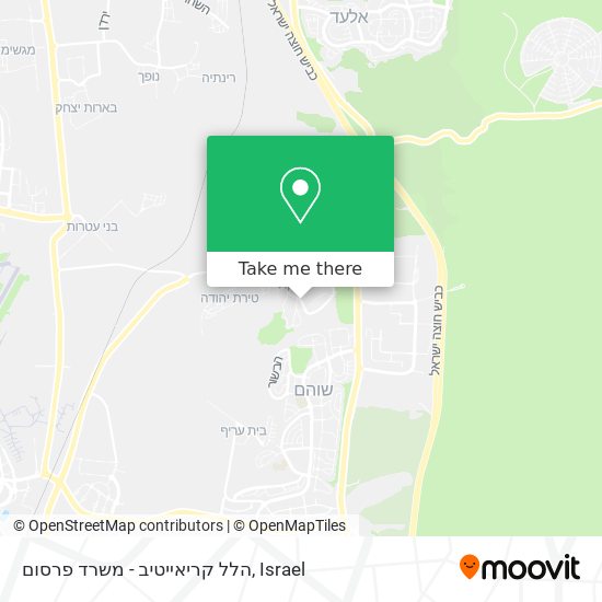 הלל קריאייטיב - משרד פרסום map