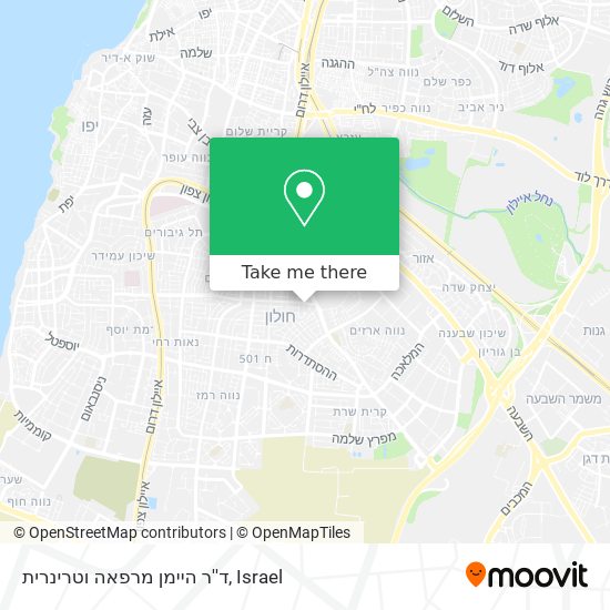 ד''ר היימן מרפאה וטרינרית map