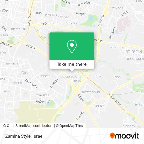 Zamina Style map