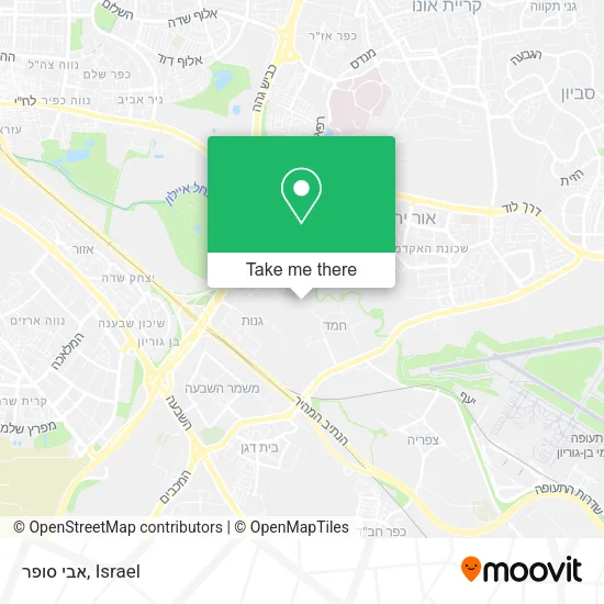 Карта אבי סופר