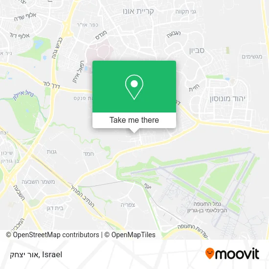 Карта אור יצחק