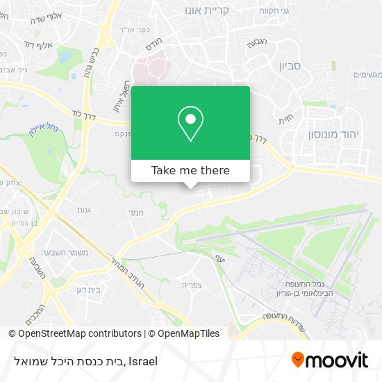 בית כנסת היכל שמואל map