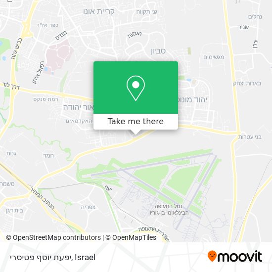 Карта יפעת יוסף פטיסרי