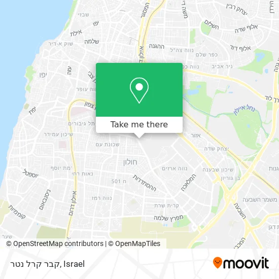 Карта קבר קרל נטר