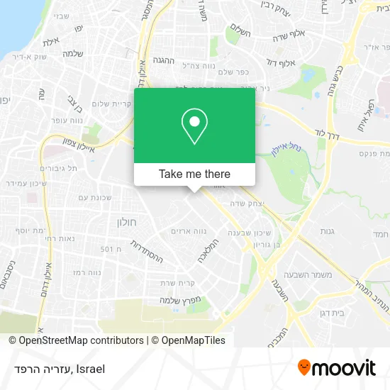 Карта עזריה הרפד