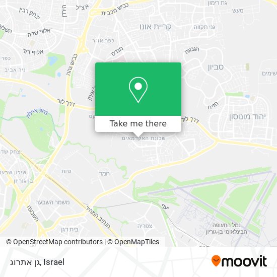 גן אתרוג map