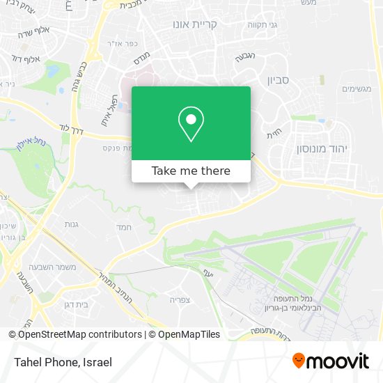 Карта Tahel Phone