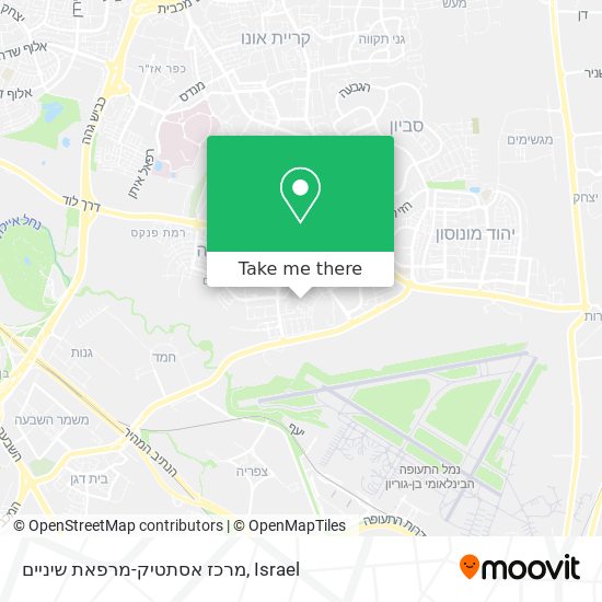 מרכז אסתטיק-מרפאת שיניים map