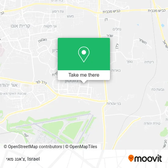 Карта צ'אנג מאי