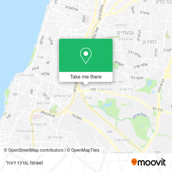 Карта מרכז דוהל