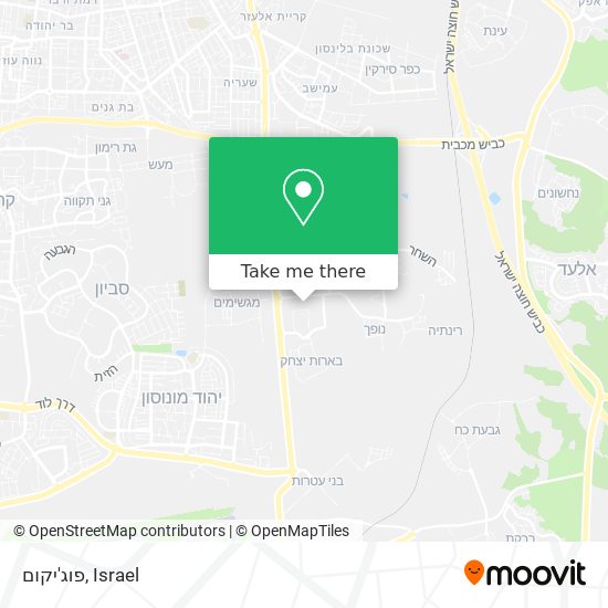 פוג'יקום map