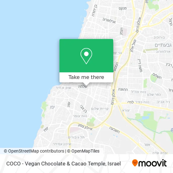 COCO - Vegan Chocolate & Cacao Temple map