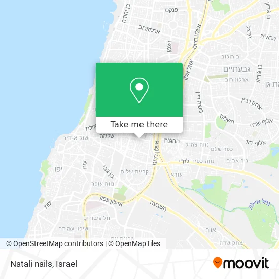 Карта Natali nails