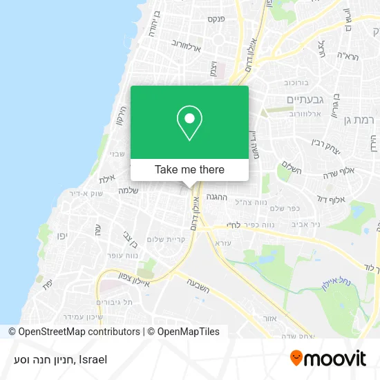 Карта חניון חנה וסע