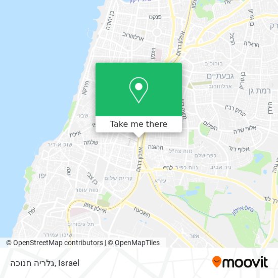 גלריה חנוכה map