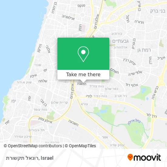 Карта רונאל תקשורת