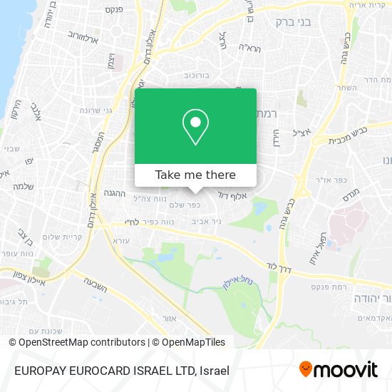 Карта EUROPAY EUROCARD ISRAEL LTD