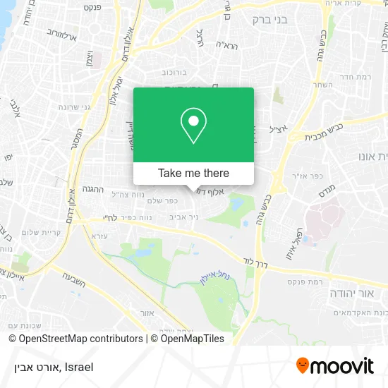 Карта אורט אבין