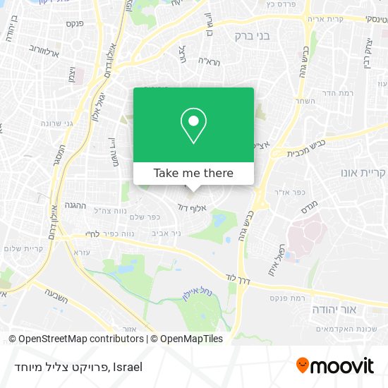 Карта פרויקט צליל מיוחד