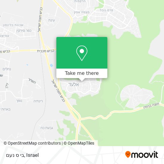 בי ס נעם map