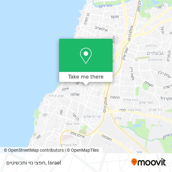 חפצי נוי ותכשיטים map