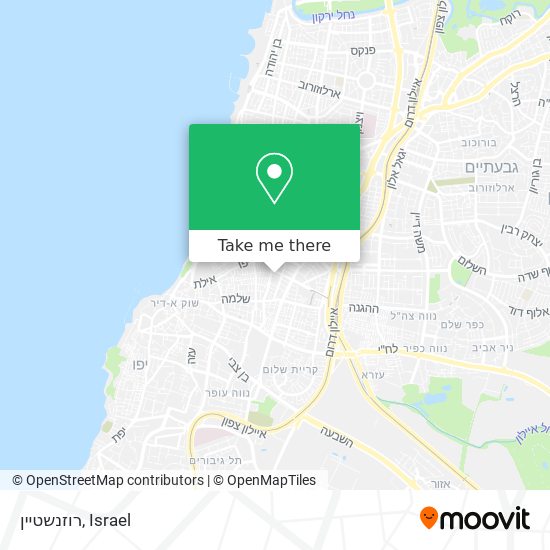 רוזנשטיין map