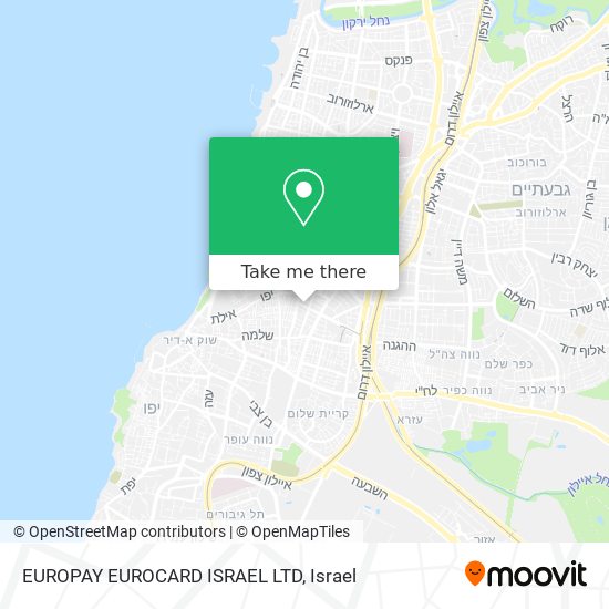Карта EUROPAY EUROCARD ISRAEL LTD