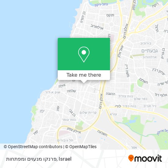 פרנקו מנעוים ומפתחות map