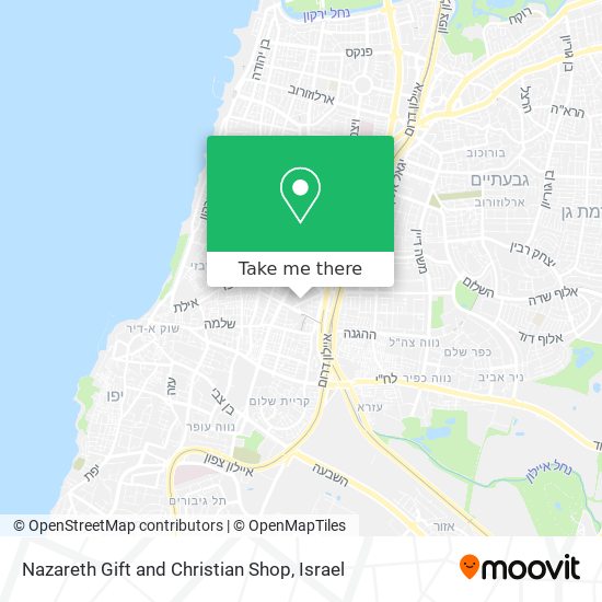 Nazareth Gift and Christian Shop map