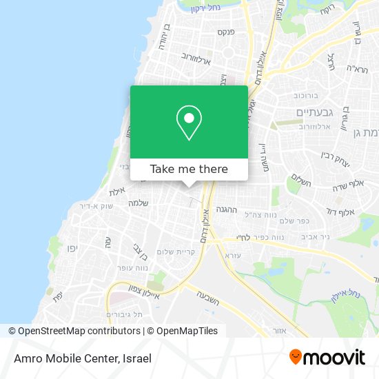 Amro Mobile Center map