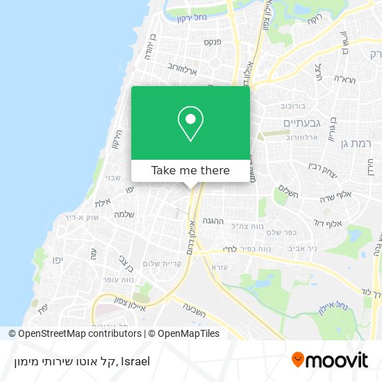 קל אוטו שירותי מימון map