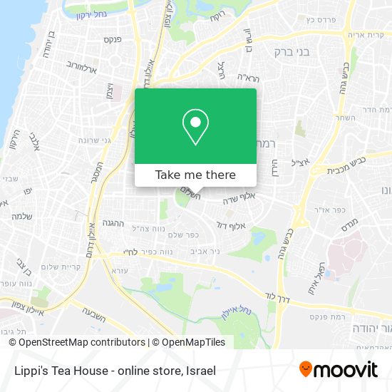 Lippi's Tea House - online store map