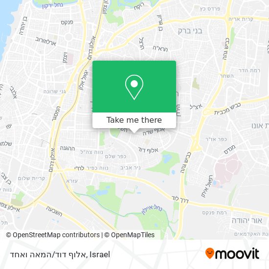 אלוף דוד/המאה ואחד map