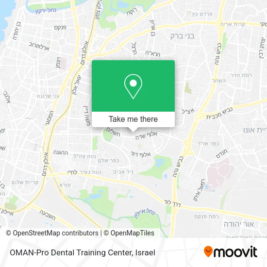 Карта OMAN-Pro Dental Training Center