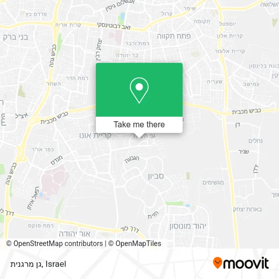 גן מרגנית map