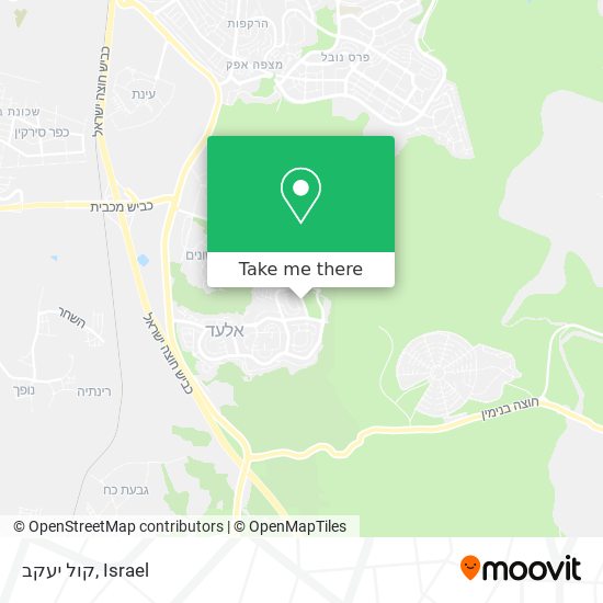 קול יעקב map
