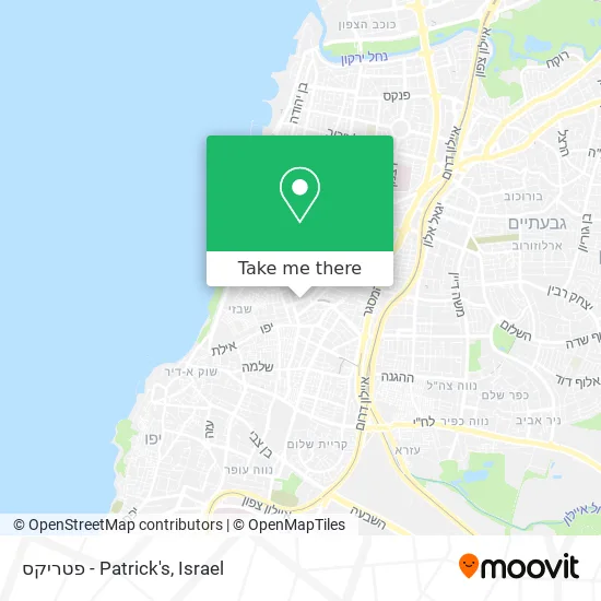 Карта פטריקס - Patrick's