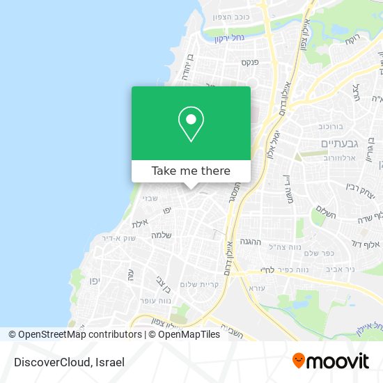 DiscoverCloud map