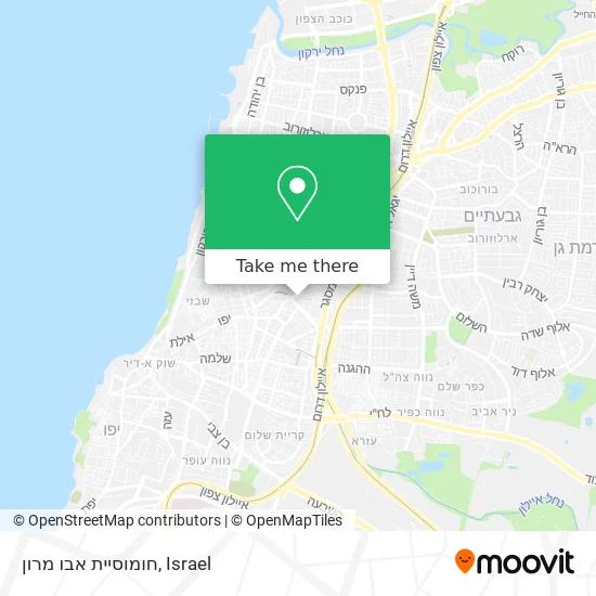 Карта חומוסיית אבו מרון