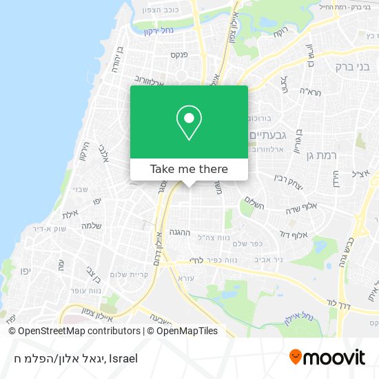 יגאל אלון/הפלמ ח map