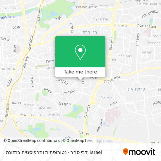 דבי סהר - נטורופתית ותרפיסטית בתזונה map