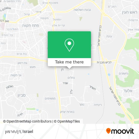 דן/חרמון map