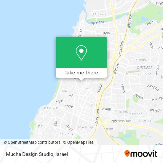 Mucha Design Studio map