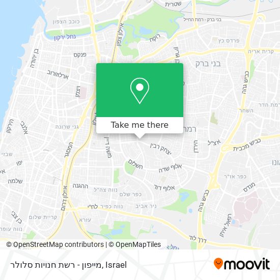 מייפון - רשת חנויות סלולר map