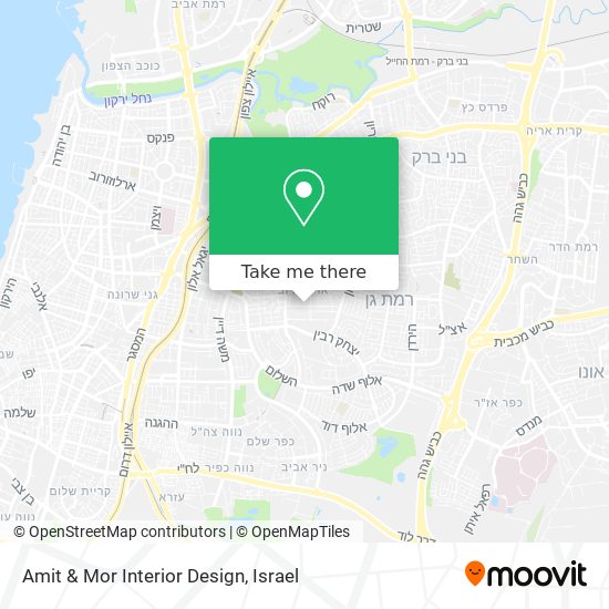 Amit & Mor Interior Design map
