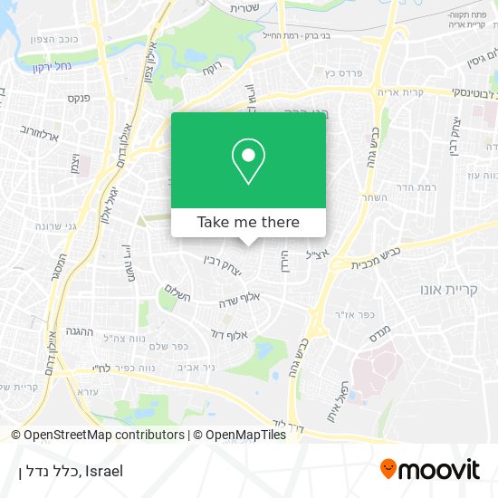 כלל נדל ן map