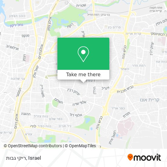 ריקי גבות map