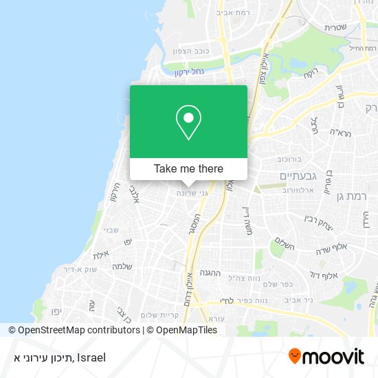 תיכון עירוני א map